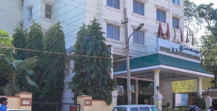 Aj International Hotell Bangalore Exteriör bild