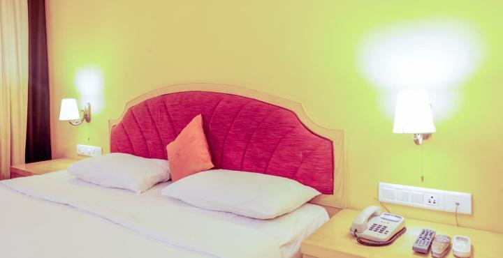 Aj International Hotell Bangalore Exteriör bild