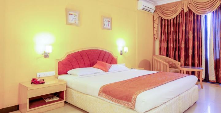 Aj International Hotell Bangalore Exteriör bild