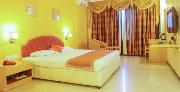 Aj International Hotell Bangalore Exteriör bild