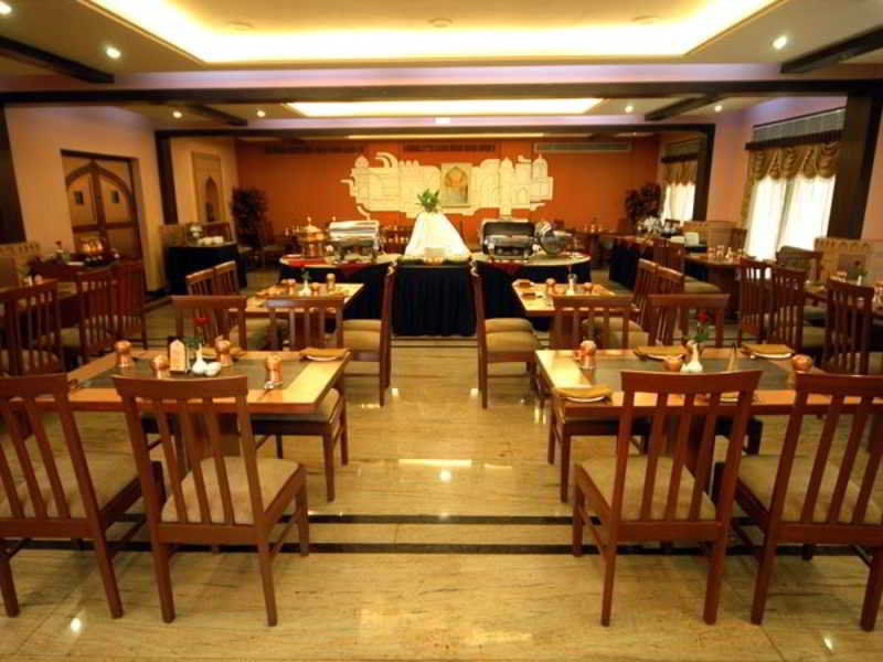 Aj International Hotell Bangalore Restaurang bild